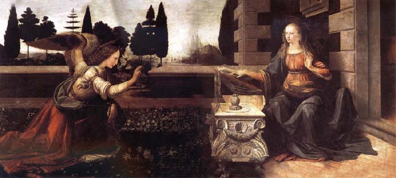 LEONARDO da Vinci The Verkundigung China oil painting art
